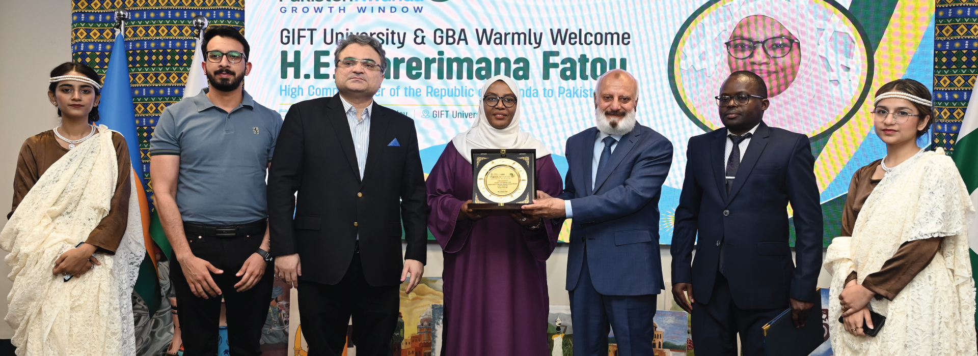 Pakistan-Rwanda Growth Window ceremony held at GIFT University