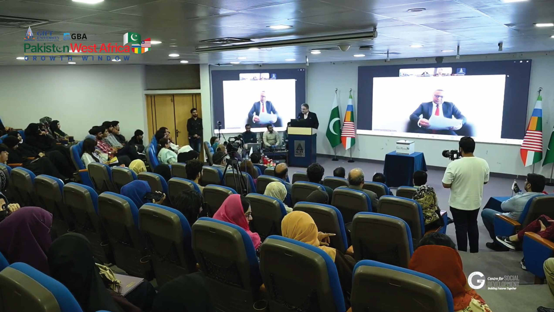 His Excellency Mahmood Akhtar Mahmood, Pakistan's Ambassador of West Africa, at the Pakistan-West Africa Growth Window ceremony